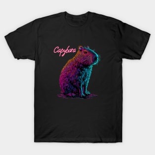 Neon Capybara T-Shirt